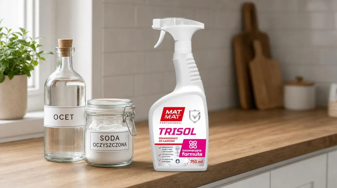 Domowe sposoby (ocet, soda) kontra profesjonalna chemia - co działa - MATMAT