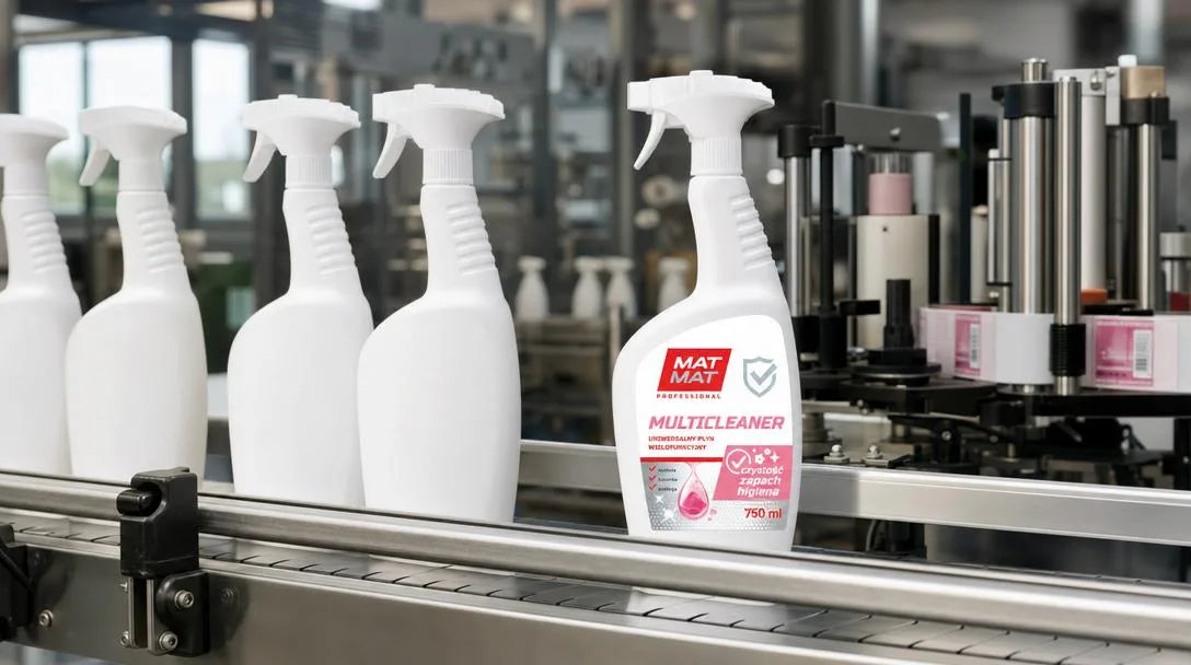 Marka własna (private label) środków czystości - jak zacząć - MATMAT